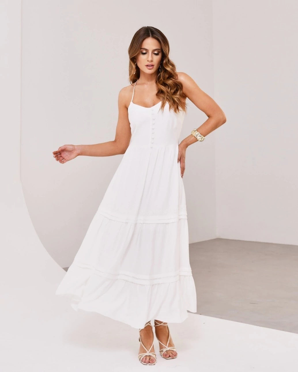 Vestido Crepe Julia