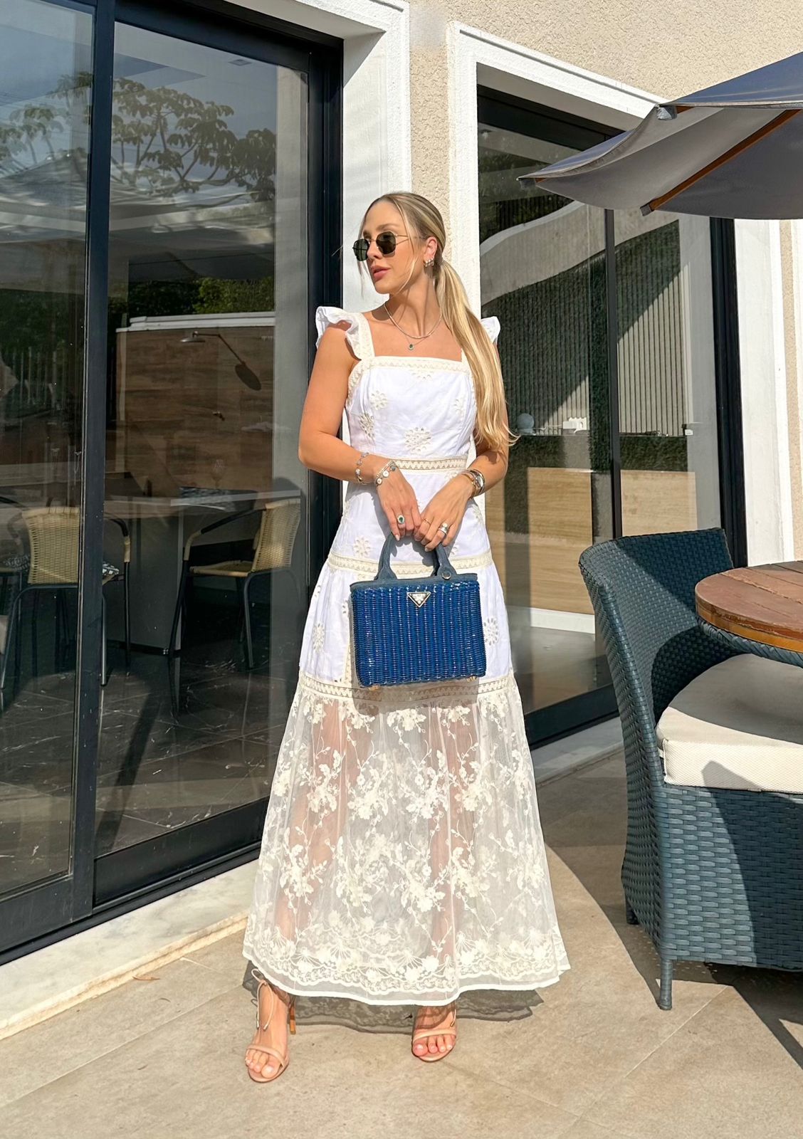 Vestido Laise Renda Yasmin