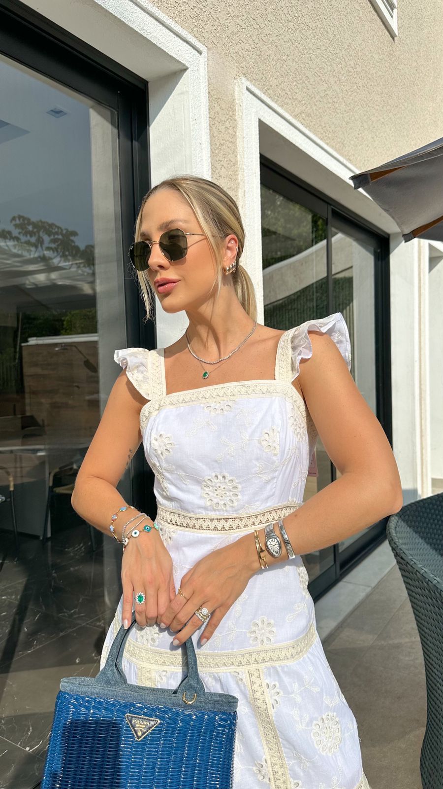 Vestido Laise Renda Yasmin