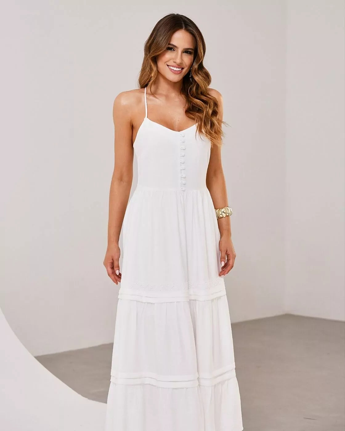 Vestido Crepe Julia