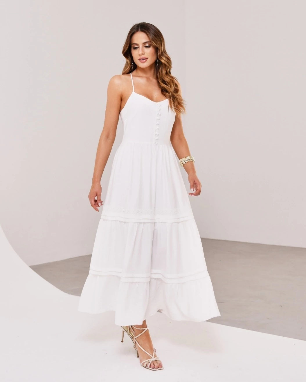 Vestido Crepe Julia